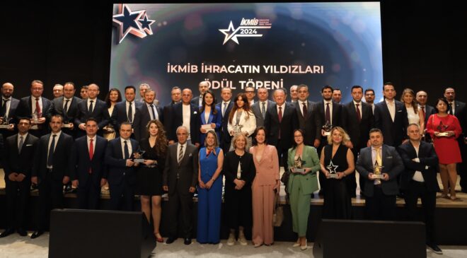 İKMİB, 2024 yılında en çok ihracat yapanları ödüllendirdi