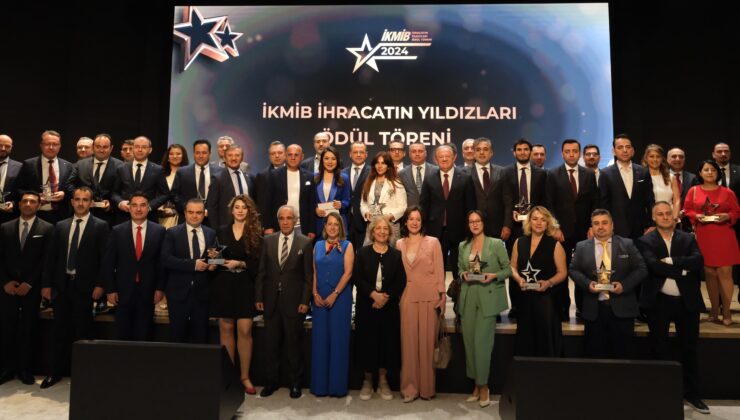 İKMİB, 2024 yılında en çok ihracat yapanları ödüllendirdi