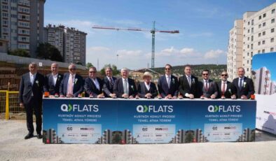 QFlats’te temel atıldı
