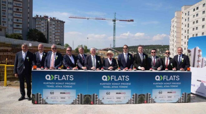 QFlats’te temel atıldı