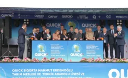 Quick Sigorta’dan Nurdağı’nda eğitim ve kalkınma için kalıcı eserler