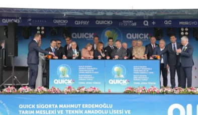 Quick Sigorta’dan Nurdağı’nda eğitim ve kalkınma için kalıcı eserler