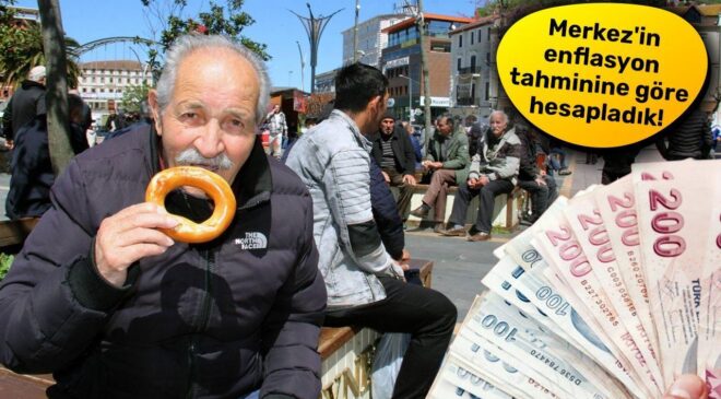4 aylık enflasyona göre emekli ve memura temmuz zammı ne kadar olacak?
