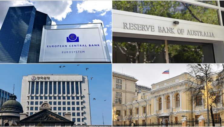 Büyük merkez bankalarından nisan ayında temkinli duruş