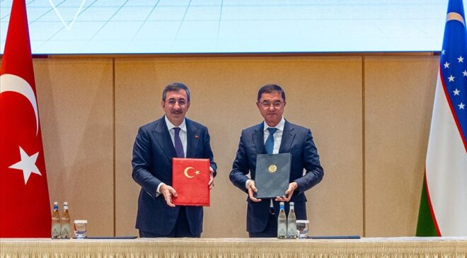 Türkiye ve Özbekistan arasında ekonomik ilişkileri güçlendiren 6 anlaşma imzalandı