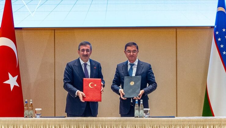 Türkiye ve Özbekistan arasında ekonomik ilişkileri güçlendiren 6 anlaşma imzalandı