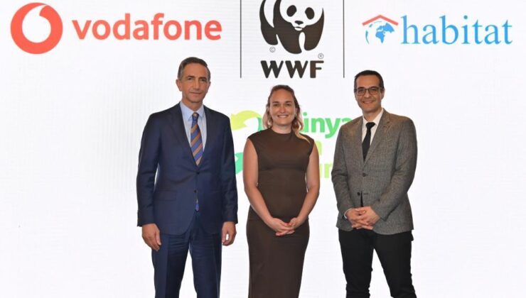 Vodafone, WWF-Türkiye ve Habitat Derneği’nden yeni sürdürülebilirlik projesi