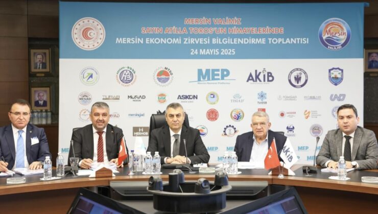 Mersin’de 12 Haziran’da “Ekonomi Zirvesi” düzenlenecek