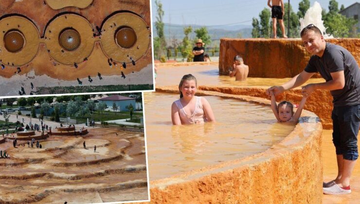 Pamukkale gibi yerler denince akla geliyor! Sivas Altınkale travertenleri gezi rehberinizde olsun