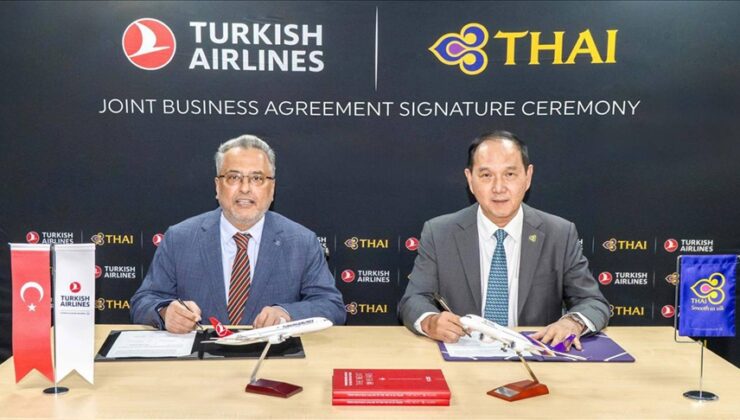 THY ile Tayland’ın hava yolu şirketi Thai Airways arasında işbirliği