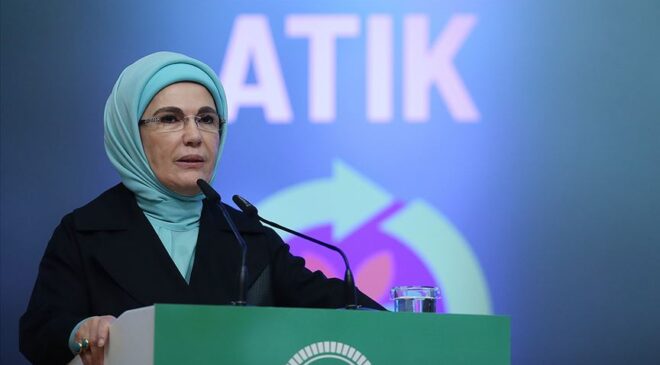 Emine Erdoğan öncülüğünde Sıfır Atık Projesi: 74.5 milyon ton atık ekonomiye kazandırıldı