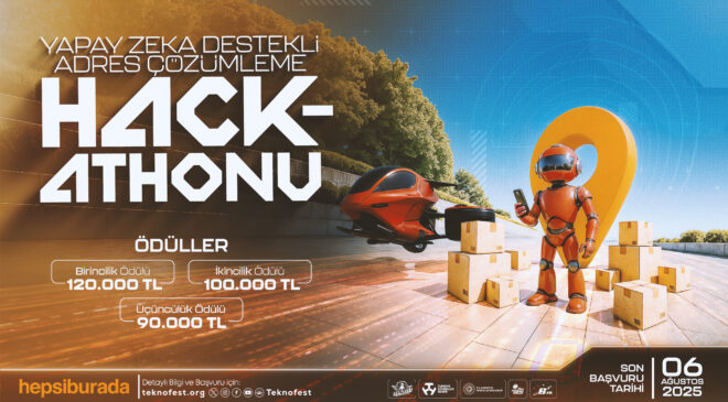 Yapay zeka destekli adres çözümleme hackathonu için  başvurular başladı