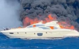 Bodrum’da yanan Melinay Yat kimin?