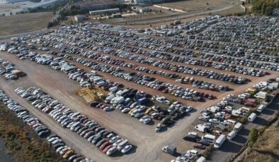 Yediemin otoparklarında araç satışı süreci başlıyor