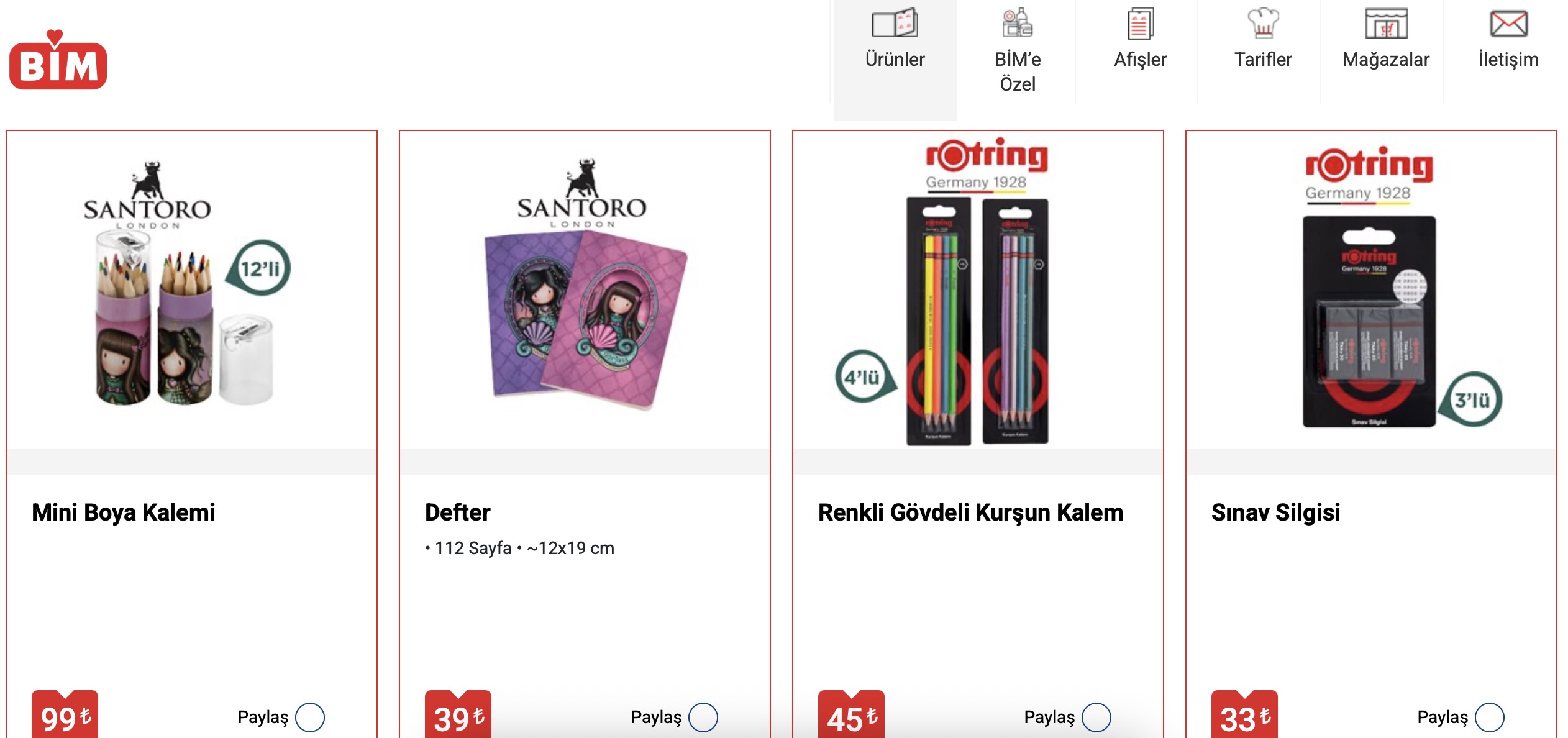 BİM 22 ağustos 2025 kataloğu neden yok, aktüel ürünler yok mu