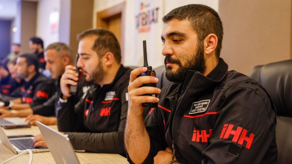 6,8'lik deprem senaryosuna İHH'dan tam not 5 ihh deprem tatbikatı