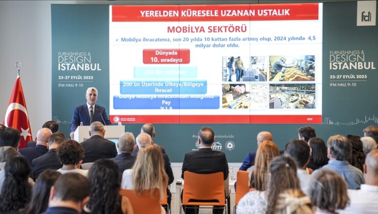 İstanbul Mobilya Tasarım Fuarı Eylül’de kapılarını açıyor