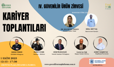 Gıda sektörünün kalbi, Güvenilir Ürün Zirvesi’nde atacak