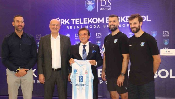 D’S damat, Türk Telekom Basketbol Takımı’nın Resmi Moda Sponsoru Oldu