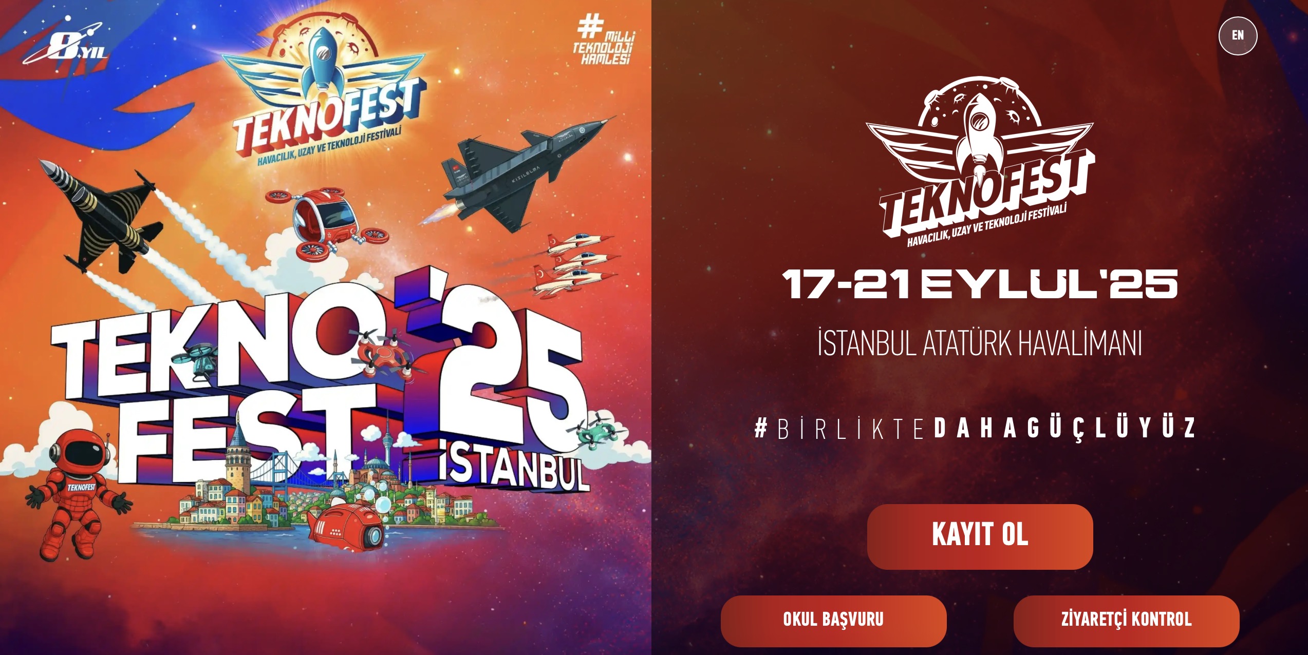 Teknofest ziyaretçi kayıt 2025 İstanbul Kayıt olmadan gidilir mi kayıt ücretli mi