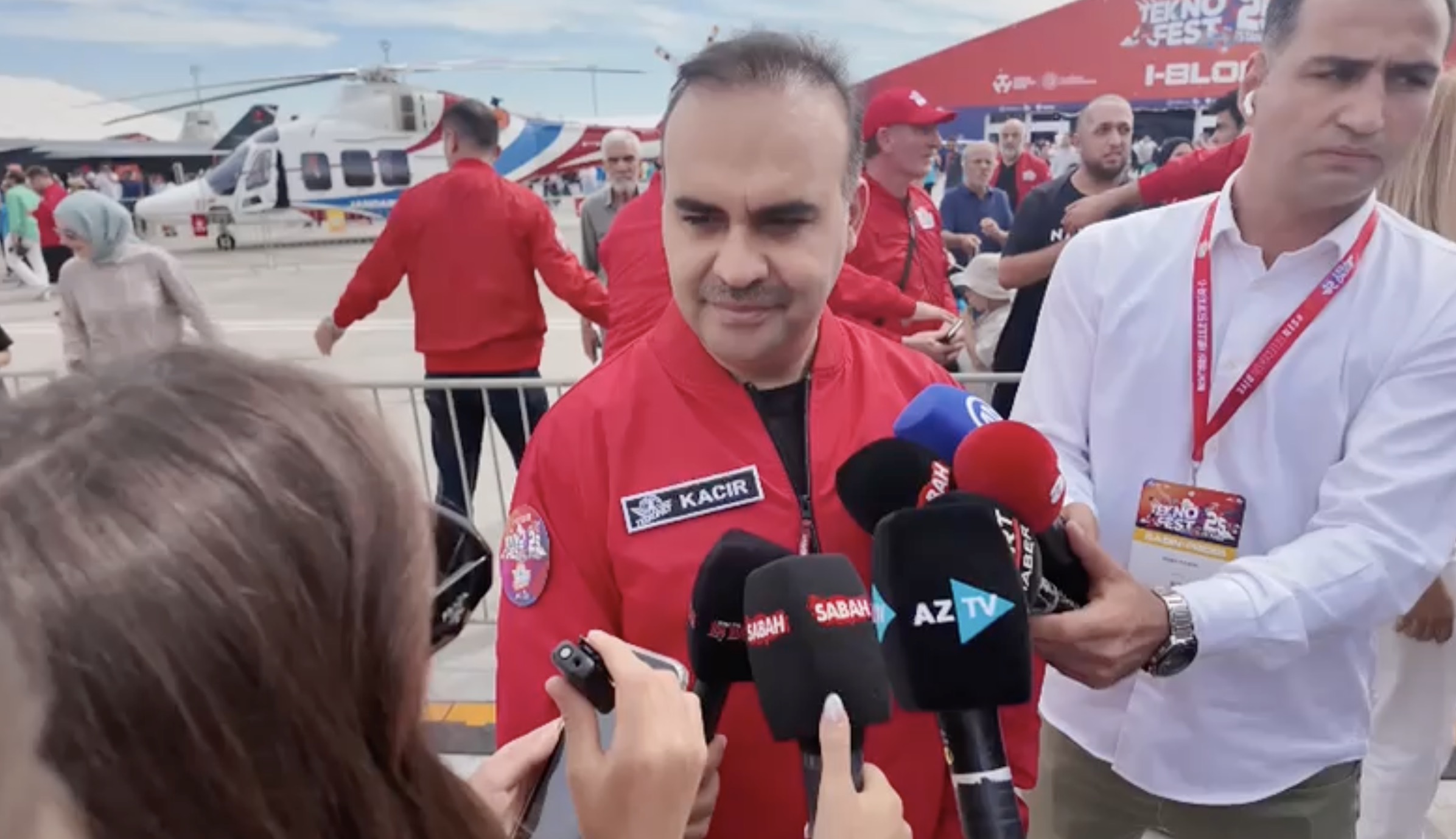 Bakan Kacır, TEKNOFEST'te Türkiye'de İş Dünyası'nın sorularını cevapladı