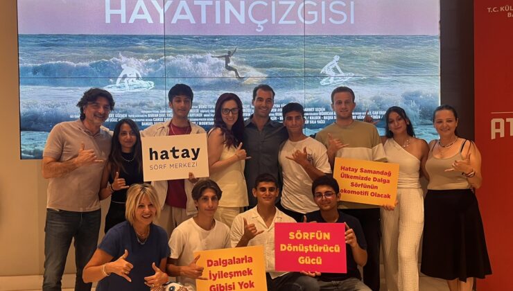 Hatay Sörf Merkezi’nin hikâyesi, “Hayatın Çizgisi” ile beyaz perdede hayat buldu