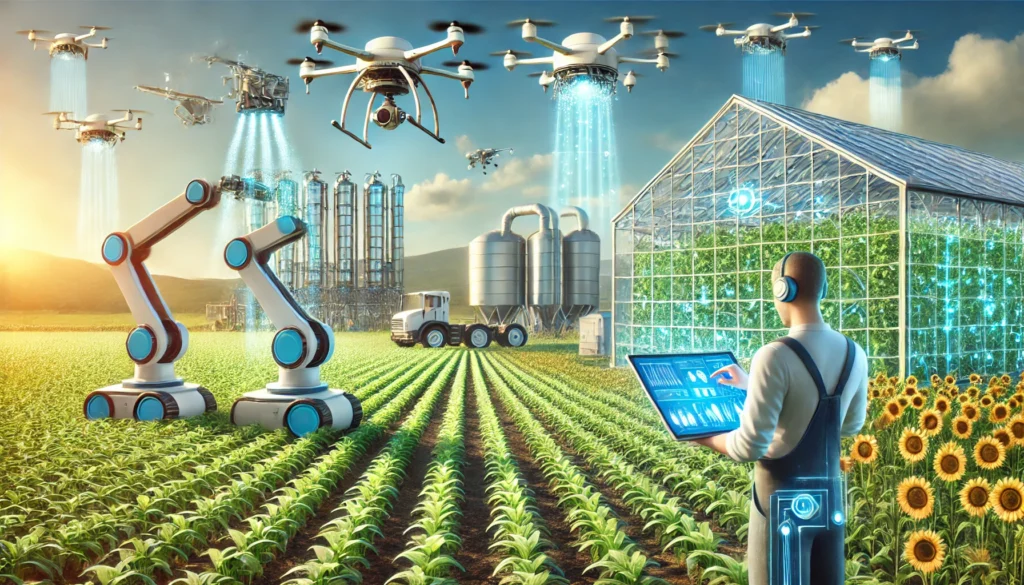 Sürdürülebilir gıda için yenilikçi yaklaşımlar 4 Tarim Robotlari ve Yapay Zeka Insan Gucunun Otesinde Verimlilik