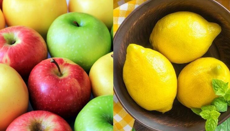 Limon ve elma için karar Resmi Gazete’de