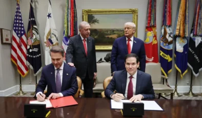 Türkiye ile ABD arasında doğalgaz anlaşması imzalandı