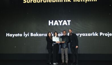 Hayata İyi Bakarız Projesi’ne iki prestijli ödül