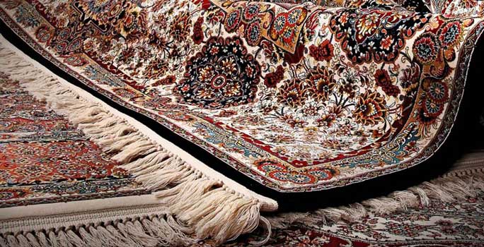 MAchine made iranian carpet kashan persian carpet eport kohan jornal middle east