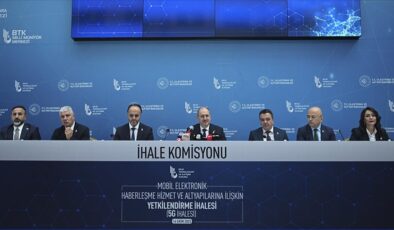 5G ihalesi için teklifler verildi