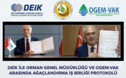 DEİK Hatıra Ormanı 40 bin fidanla geleceğe nefes olacak