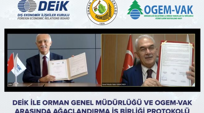 DEİK Hatıra Ormanı 40 bin fidanla geleceğe nefes olacak