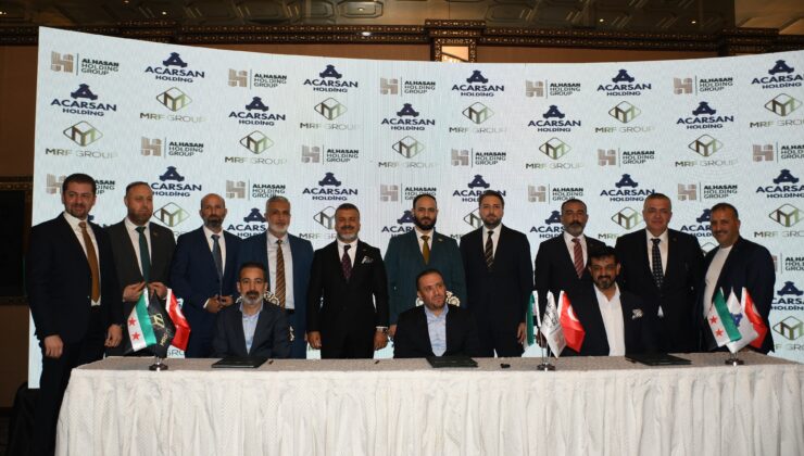 Halep’te Türk-Suriye inşaat iş birliği protokolü imzalandı