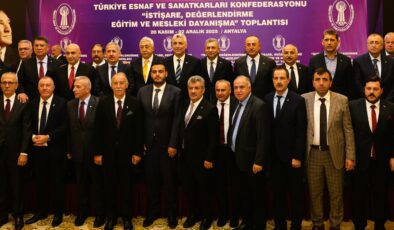 Esnafın gündemi Antalya’da masaya yatırıldı