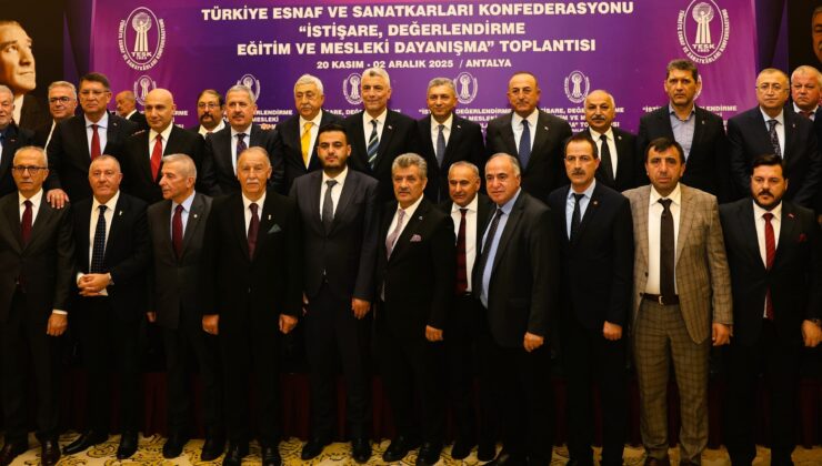 Esnafın gündemi Antalya’da masaya yatırıldı