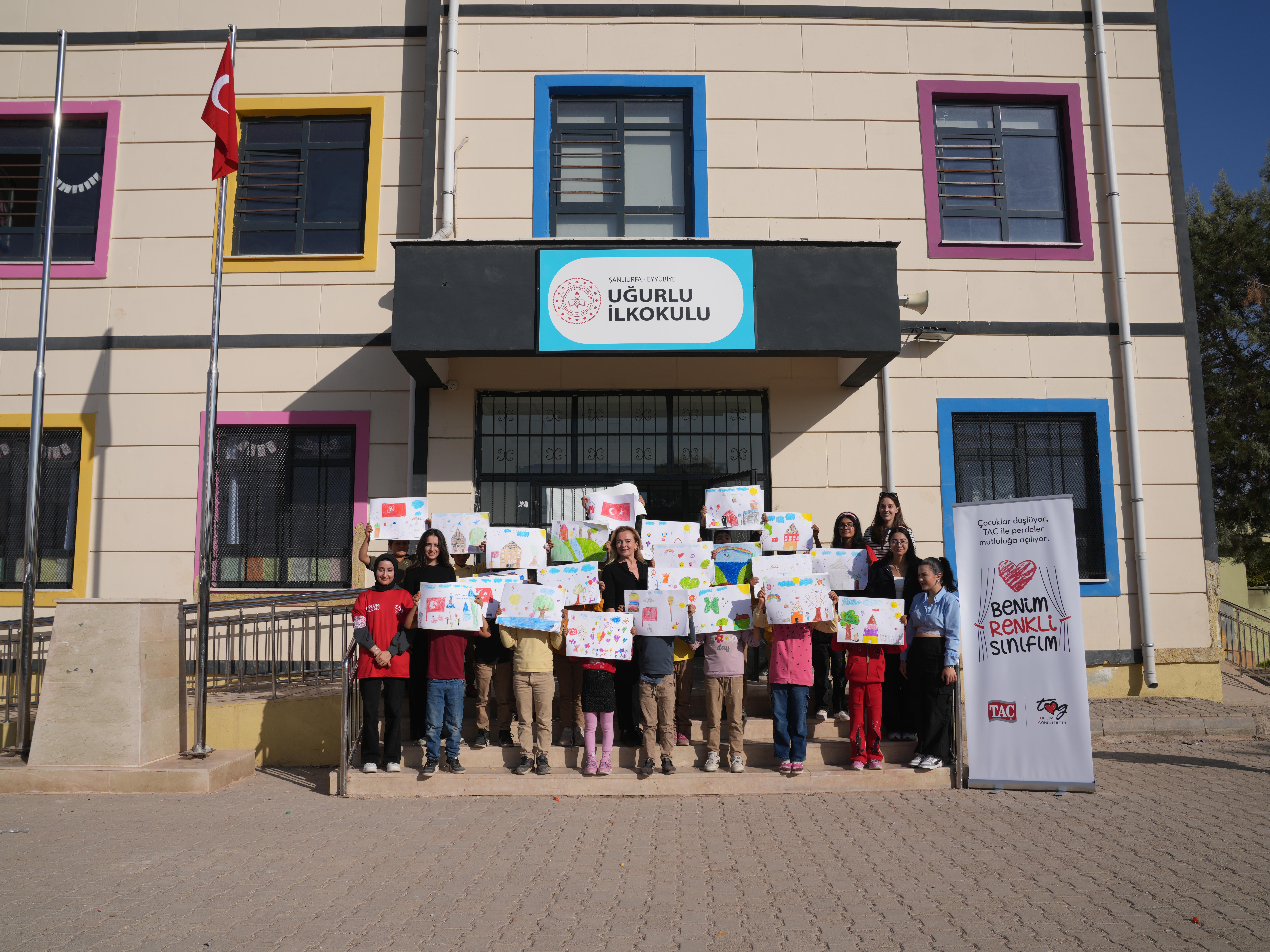 “Benim Renkli Sınıfım” Şanlıurfa’da