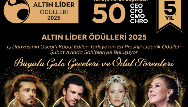 İş dünyasında oylama heyecanı: Altın Lider Ödülleri beşinci yılında rekor bekliyor