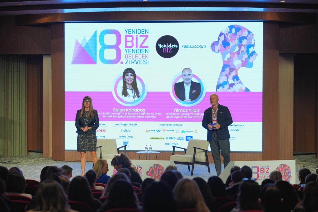 8.YenidenGelecekZirvesi YonetimKuruluEsBaskanlari SelenKocabas YilmazYildiz