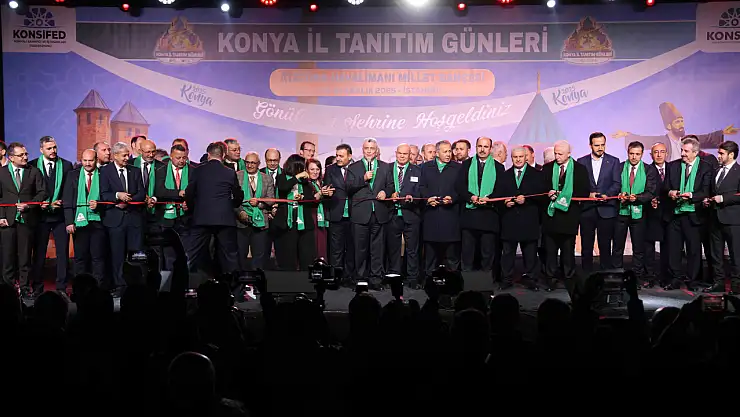 Konya’nın mirası ve lezzetleri İstanbul’da tanıtıldı