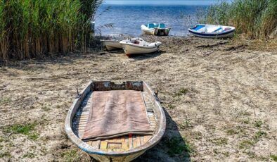 Sapanca Gölü’nde kuraklık alarmı!