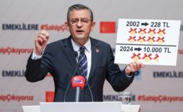 Özgür Özel’den emekli maaşı yasasına sert tepki: Anayasa Mahkemesi’ne gidiyoruz!