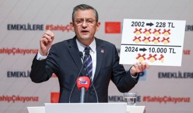 Özgür Özel’den emekli maaşı yasasına sert tepki: Anayasa Mahkemesi’ne gidiyoruz!