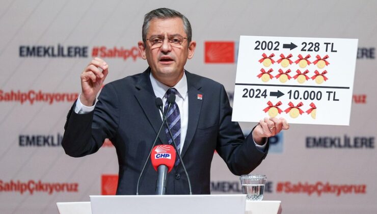 Özgür Özel’den emekli maaşı yasasına sert tepki: Anayasa Mahkemesi’ne gidiyoruz!