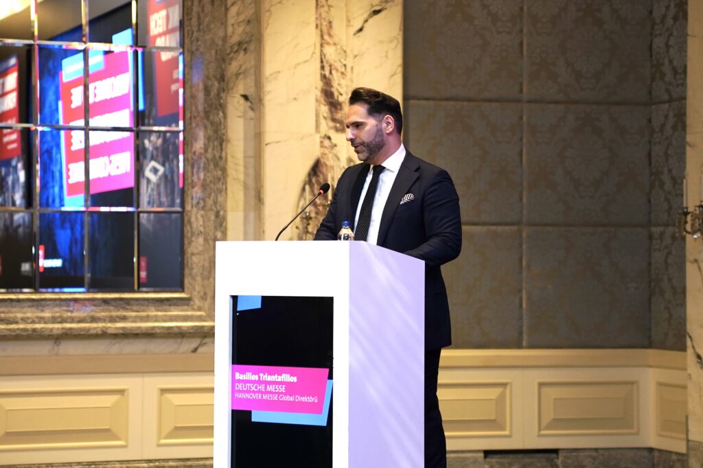 Sanayinin küresel buluşma noktası HANNOVER MESSE 2026’ya hazırlanıyor 3 1769680878 HANNOVER MESSE K resel Direkt r Basilios Triantafillos