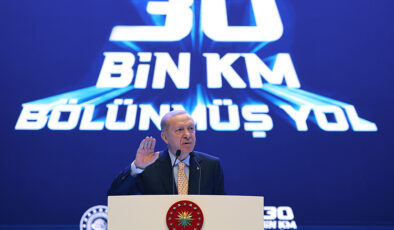 Bölünmüş yollarda tarihi adım: 30 bin kilometre aştıldı