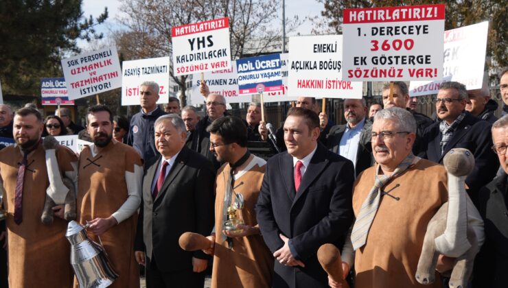 Memur ve emekliden Ankara’da ‘refah payı’ muhtırası: “Yüzde 30 eklenmeden masaya oturmayız!”