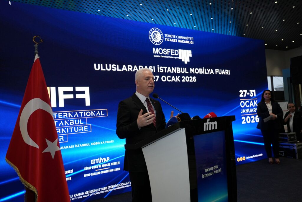 Dünya mobilya sektörü İstanbul’da buluştu 5 IIFF 2026 Istanbul Valisi Davut Gul.jpg