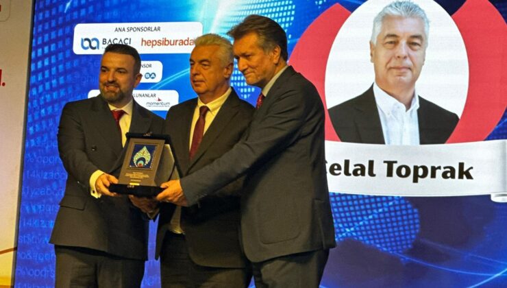 EGD Onursal Başkanı Celal Toprak’a “Yaşam Boyu Onur Ödülü”